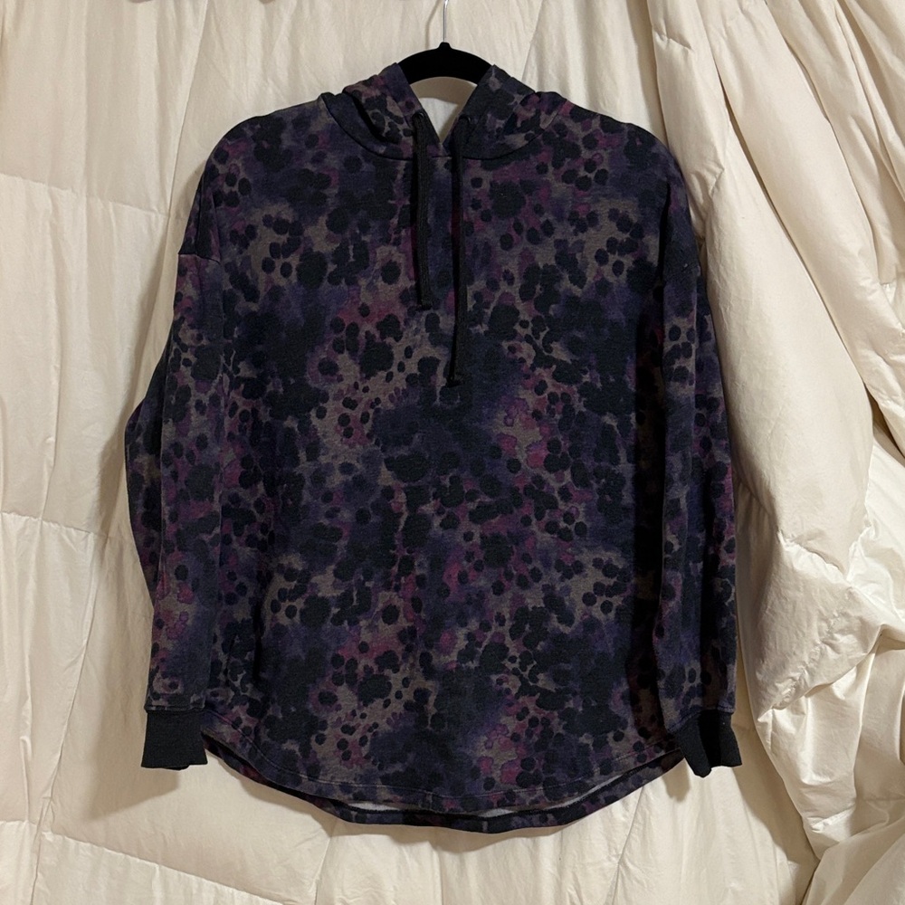 Torrid Black and Purple Women's Sweater